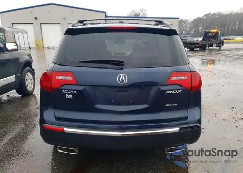 2010 Acura Mdx из США, поврежденный, VIN 2HNYD2H25AH534210